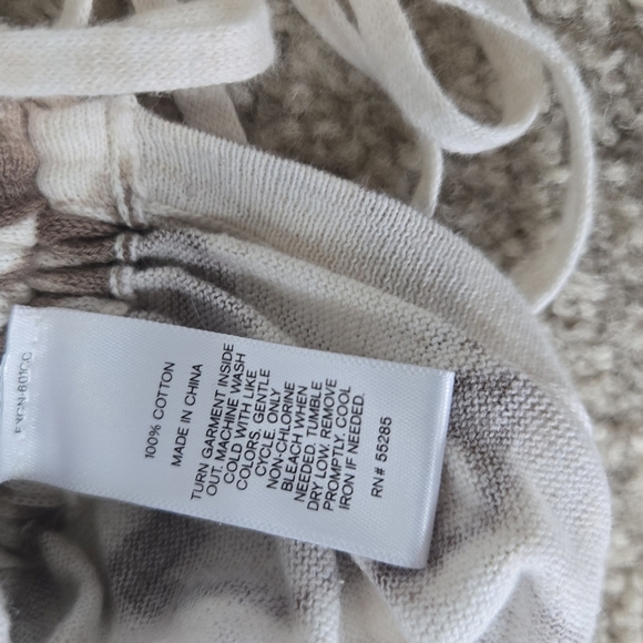 NWOT Express Leopard Print Cinch Sweater Size Small - Picture 3 of 3